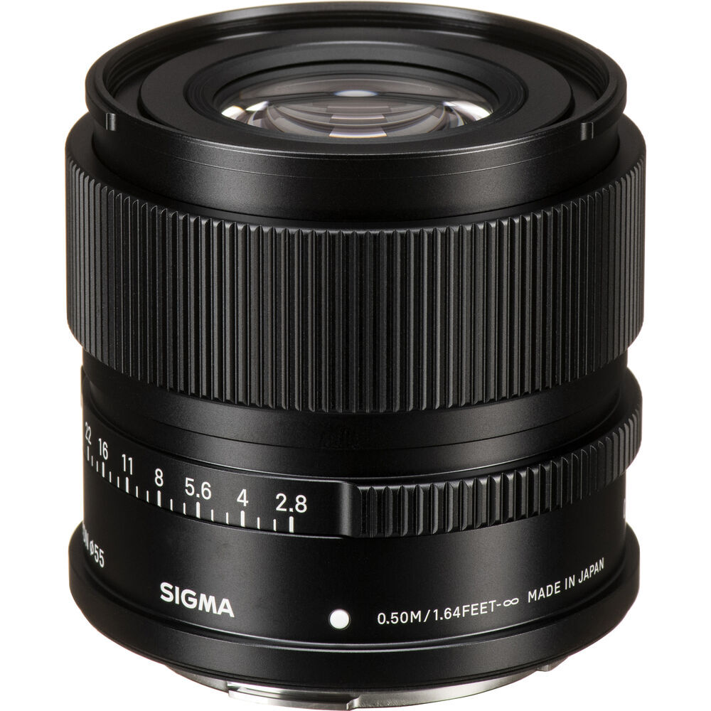 Sigma 90mm f/2.8 DG Contemporary Lens - L-mount Black