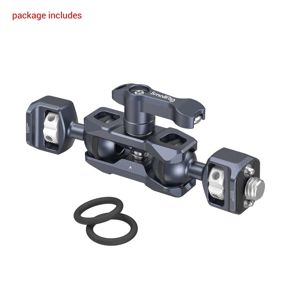SmallRig Magic Arm with Dual Ball Heads (1/4-20 Screw and ARRI locating Screw) 3874