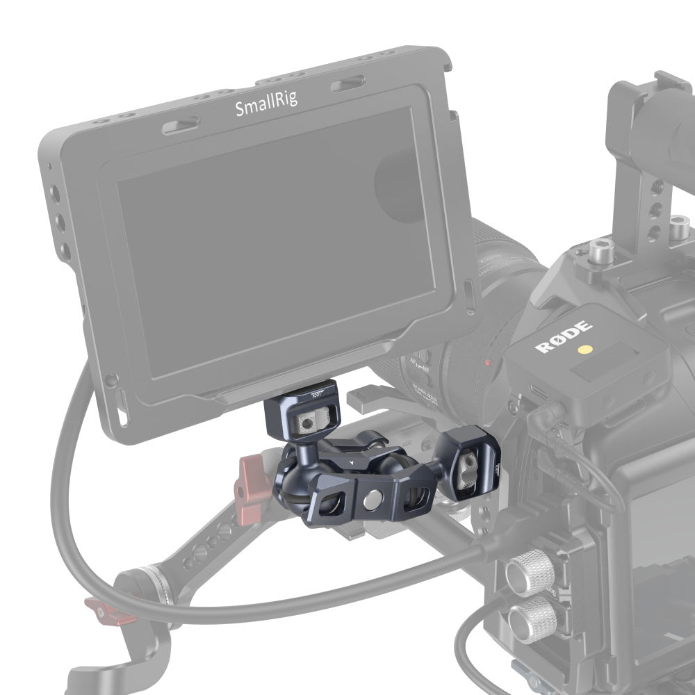 SmallRig Magic Arm with Dual Ball Heads (1/4-20 Screw and ARRI locating Screw) 3874