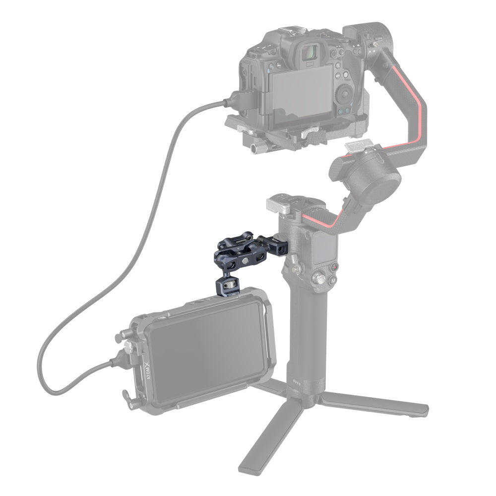 SmallRig Magic Arm with Dual Ball Heads (1/4-20 Screw and NATO Clamp) 3875