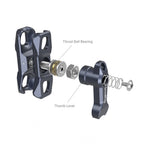 SmallRig Magic Arm with Dual Ball Heads (1/4-20 Screw and NATO Clamp) 3875