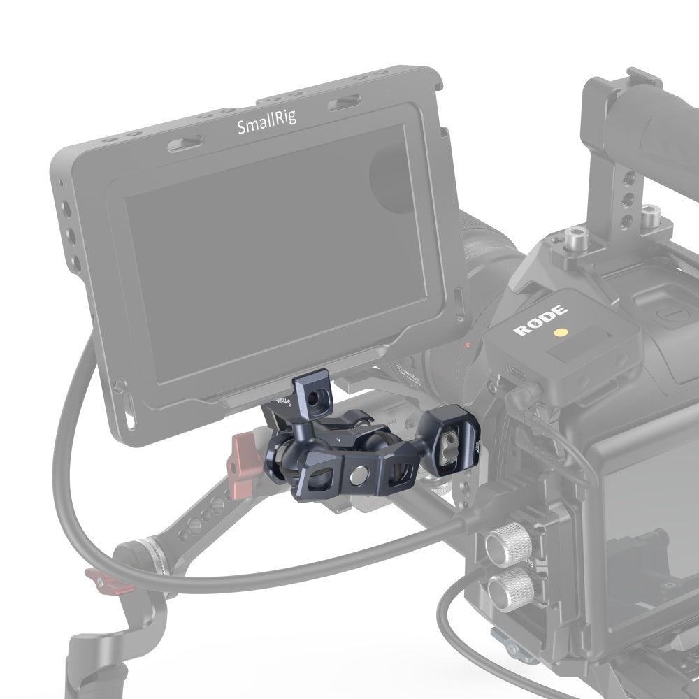 SmallRig Magic Arm with Dual Ball Heads (1/4-20 Screw and NATO Clamp) 3875