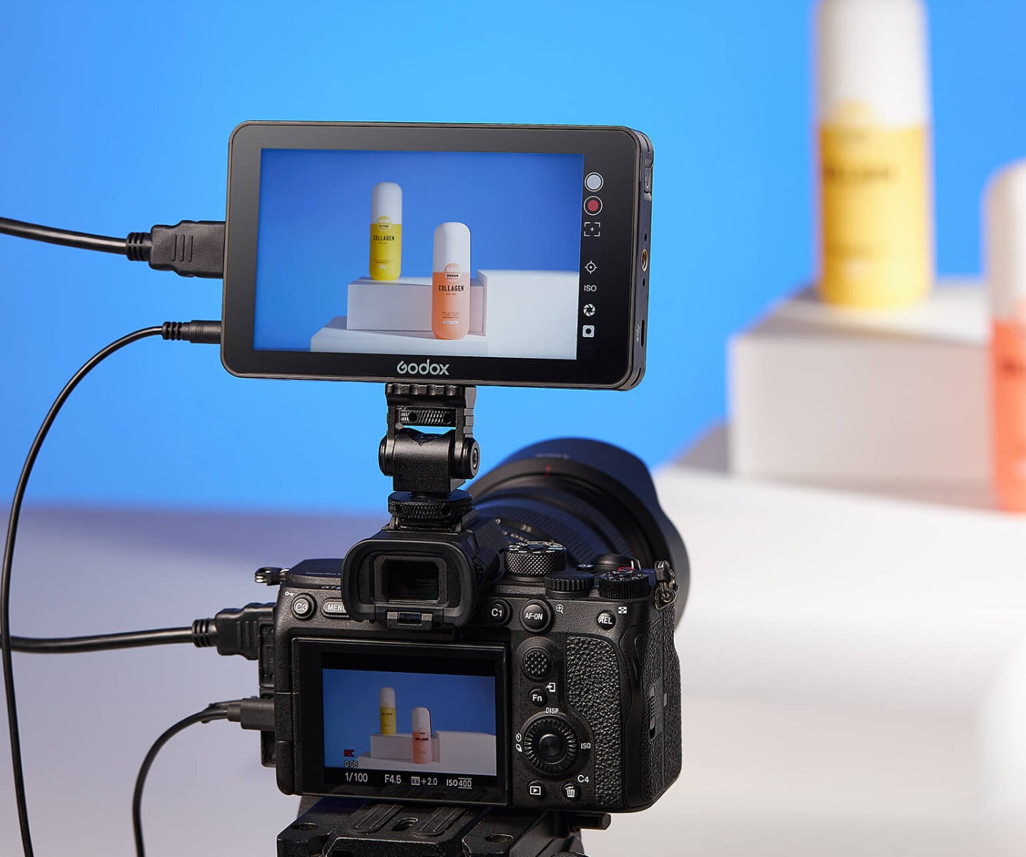 Godox GM6S 5.5 Inch Ultra Bright 4K HDMI Monitor