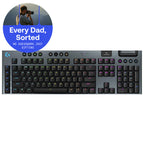Logitech G915 X LIGHTSPEED Low-Profile Wireless Gaming Keyboard (Black)