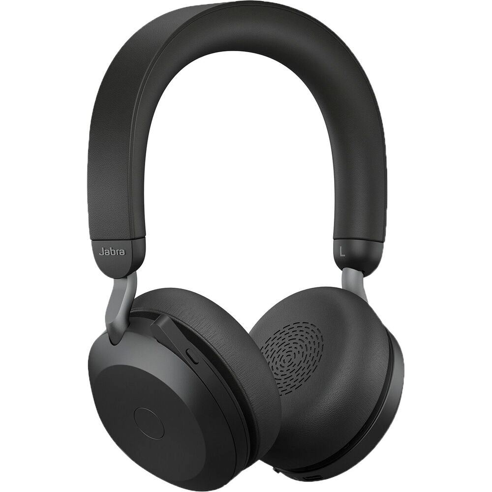 Jabra Evolve2 75 MS USB-A Bluetooth Headset with Charging Stand
