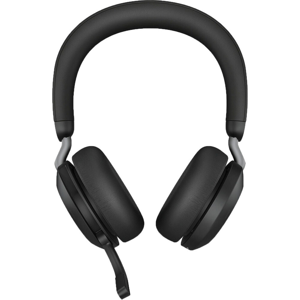 Jabra Evolve2 75 MS USB-A Bluetooth Headset with Charging Stand