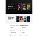 YoloLiv Instream Vertical Live Streaming Encoder and Monitor