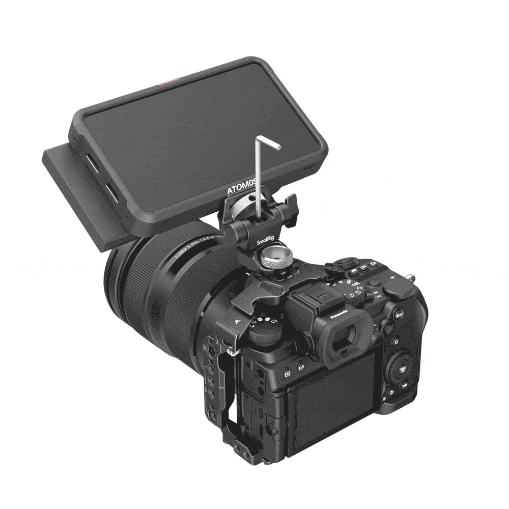 SmallRig Swivel and Tilt Adjustable Monitor Mount with ARRI-Style Screw mount 2903B