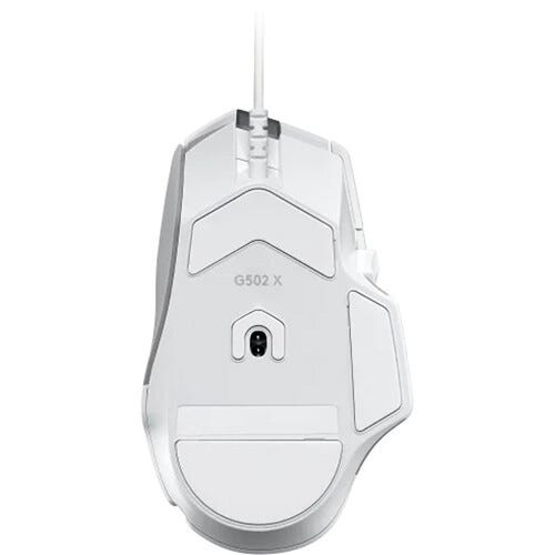 Logitech G502 X Optical Wired Gaming Mouse (White)
