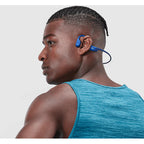 Shokz OpenRun Mini Bone Conduction Stereo Wireless Headset (Blue)