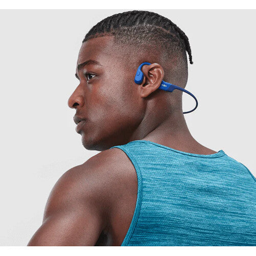 Shokz OpenRun Mini Bone Conduction Stereo Wireless Headset (Blue)