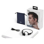 Shokz OpenRun Mini Bone Conduction Stereo Wireless Headset (Blue)