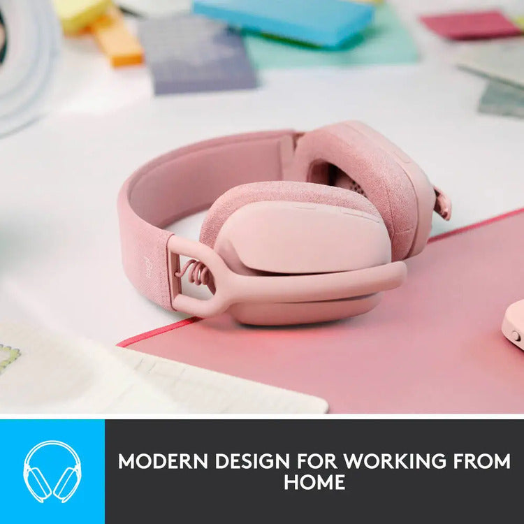 Ultimate Ears WONDERBOOM 4 with Logitech Zone Vibe Headset (Hyper Pink)