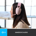 Ultimate Ears WONDERBOOM 4 with Logitech Zone Vibe Headset (Hyper Pink)