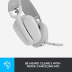 Logitech Zone Vibe 100 Wireless Headset (Off White)