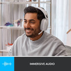 Logitech Zone Vibe 100 Wireless Headset (Off White)