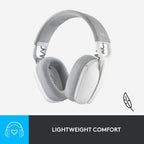 Logitech Zone Vibe 100 Wireless Headset (Off White)