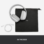 Logitech Zone Vibe 100 Wireless Headset (Off White)