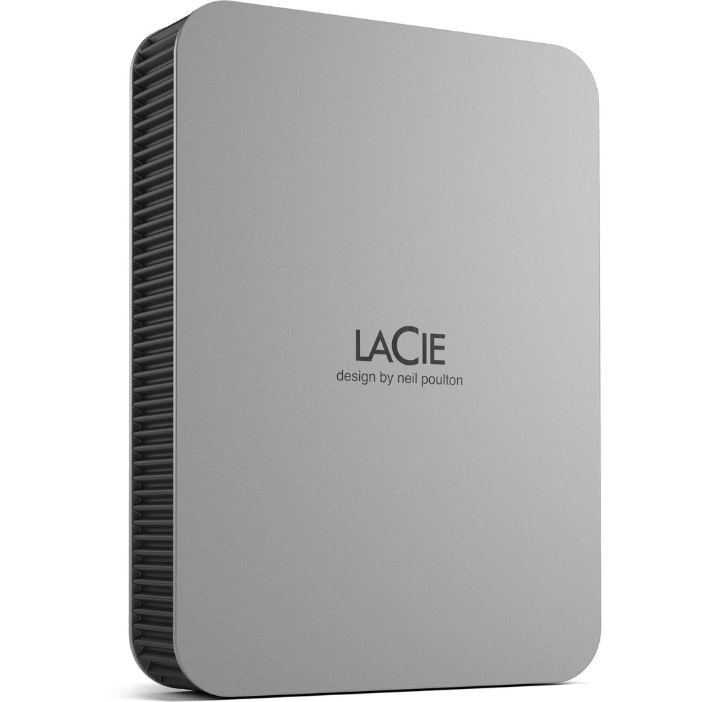 LaCie 5TB Mobile Drive v2 USB-C - Moon Silver