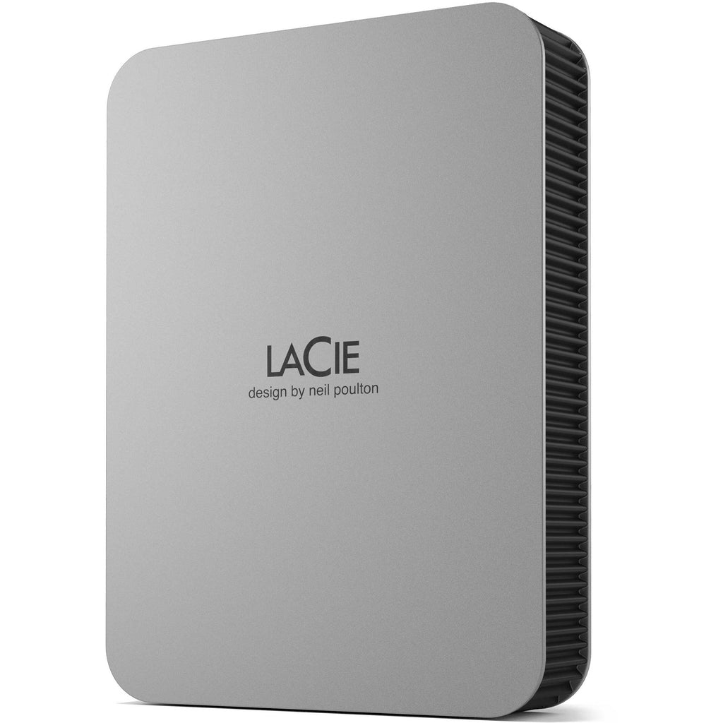 LaCie 5TB Mobile Drive v2 USB-C - Moon Silver