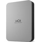 LaCie 5TB Mobile Drive v2 USB-C - Moon Silver