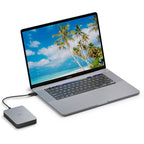 LaCie 5TB Mobile Drive v2 USB-C - Moon Silver