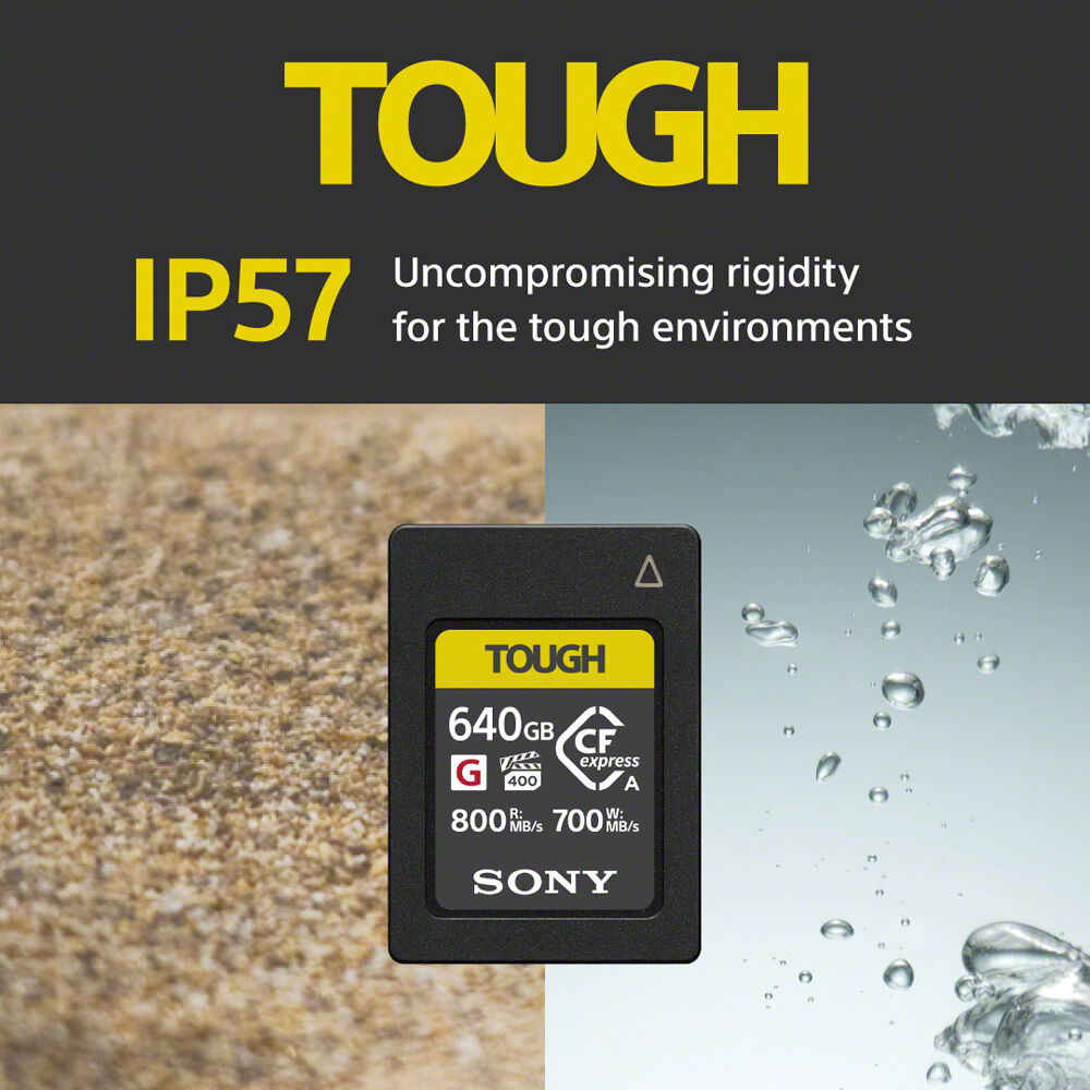 Sony 640GB CFexpress Type A TOUGH Memory Card