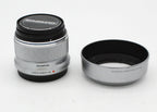 Used Olympus M-ZUIKO 25mm F1.8 Silver SN: 346059377