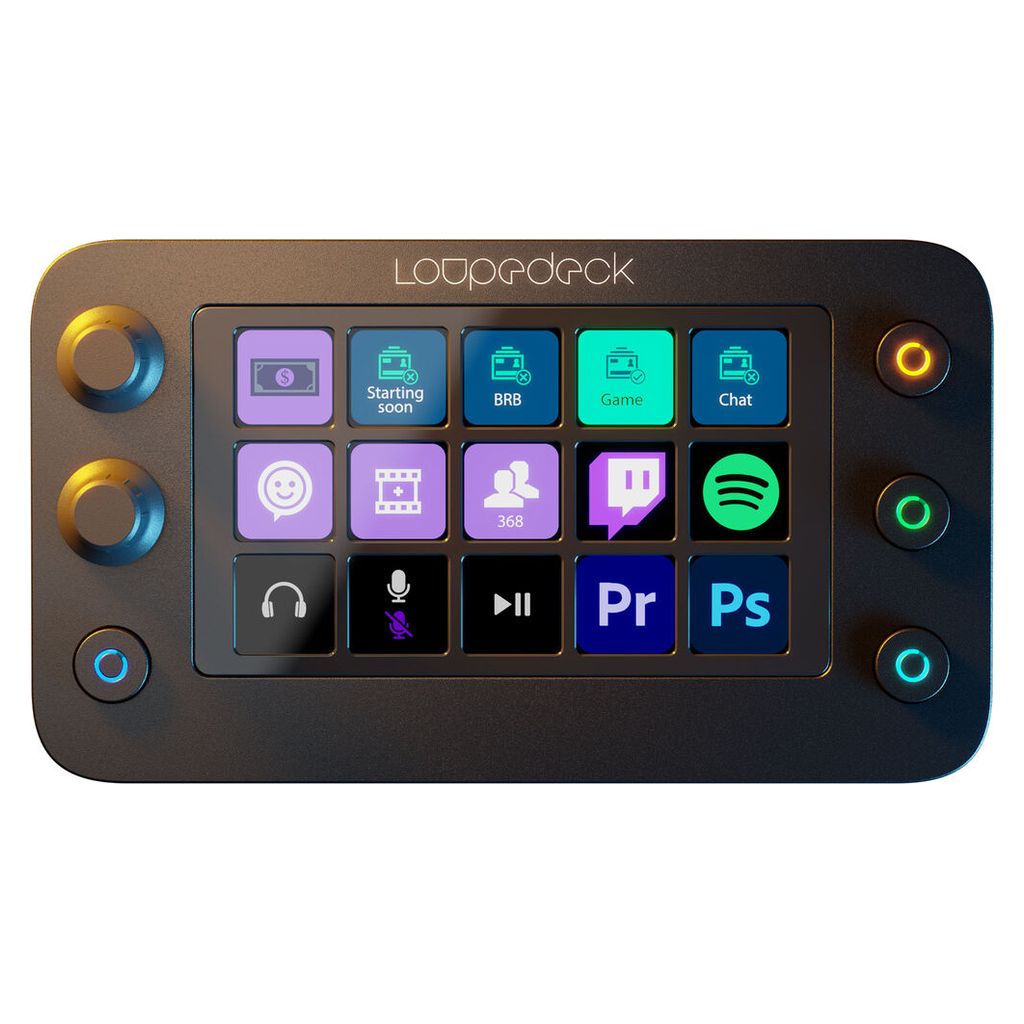Loupedeck Live S Photo/Video Editing and Streaming Console