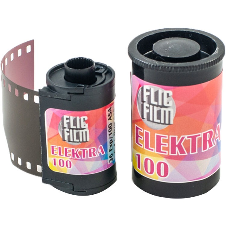 Flic Film Elektra 100 Colour Negative Film (35mm Roll Film, 36 exp)