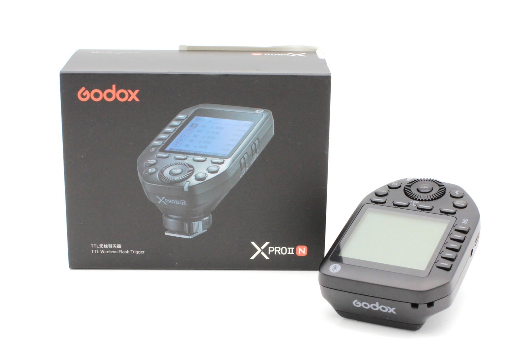Used Godox XPro II TTL Wireless Flash Trigger - Nikon SN: m24c093249
