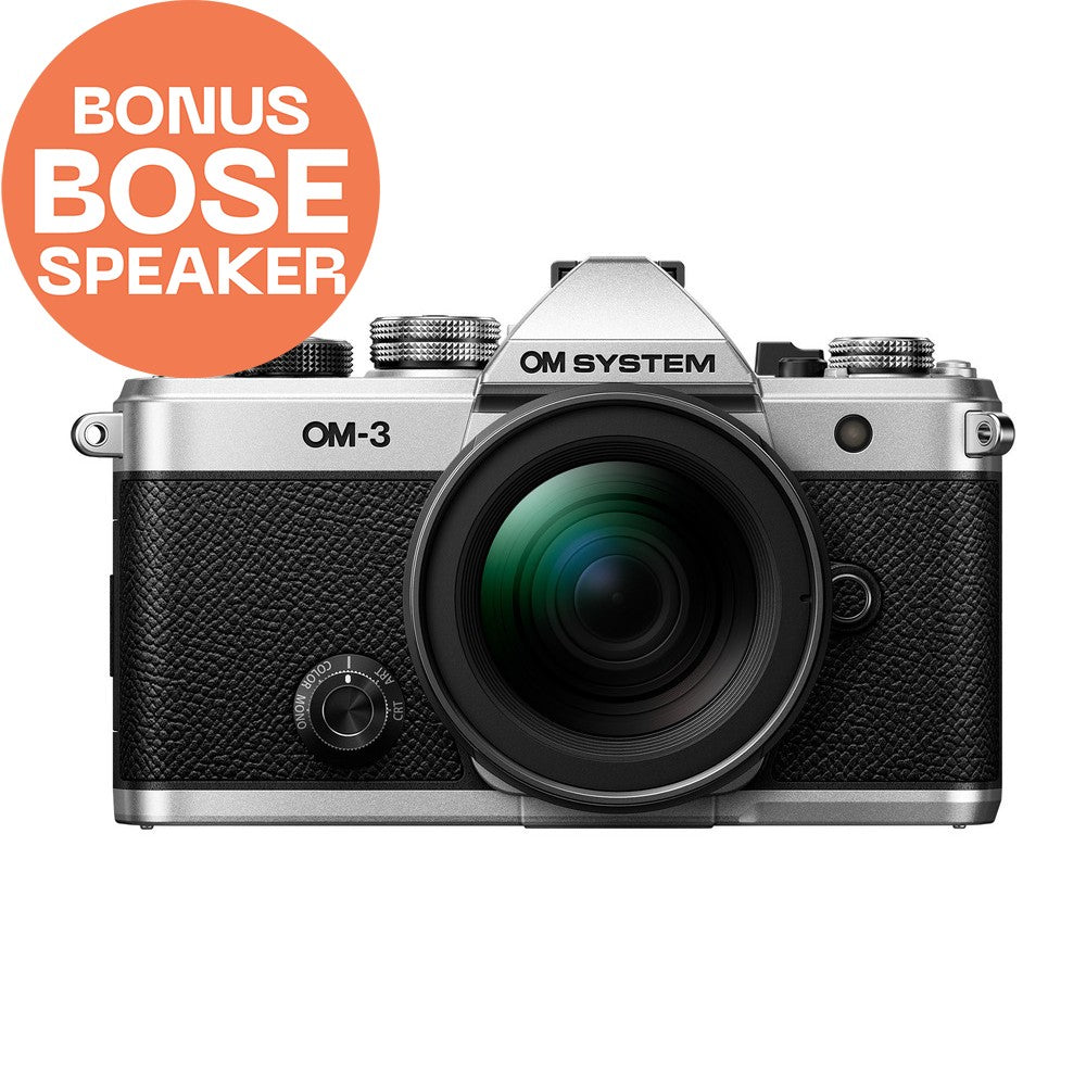 OM System OM-3 12-45mm Lens Kit - Silver