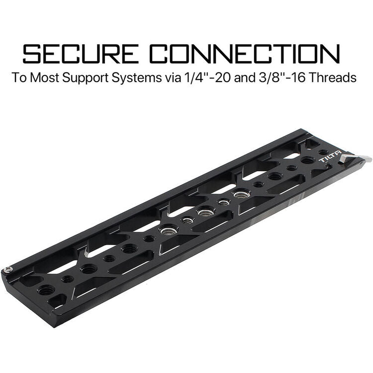 Tilta 10" Lightweight Standard Dovetail Plate - Black