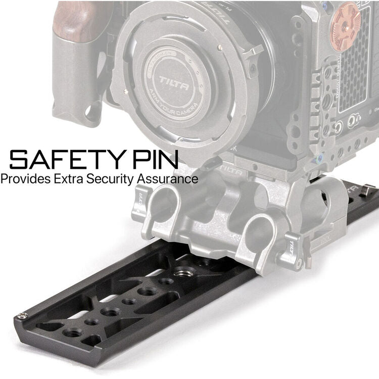 Tilta 10" Lightweight Standard Dovetail Plate - Black