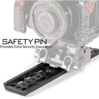 Tilta 10" Lightweight Standard Dovetail Plate - Black