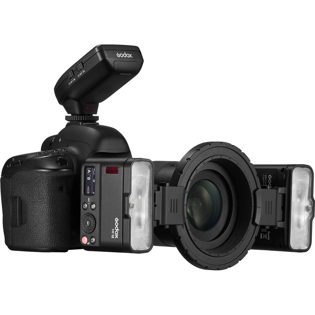  Godox MF12 Macro Flash 2 Light Kit 