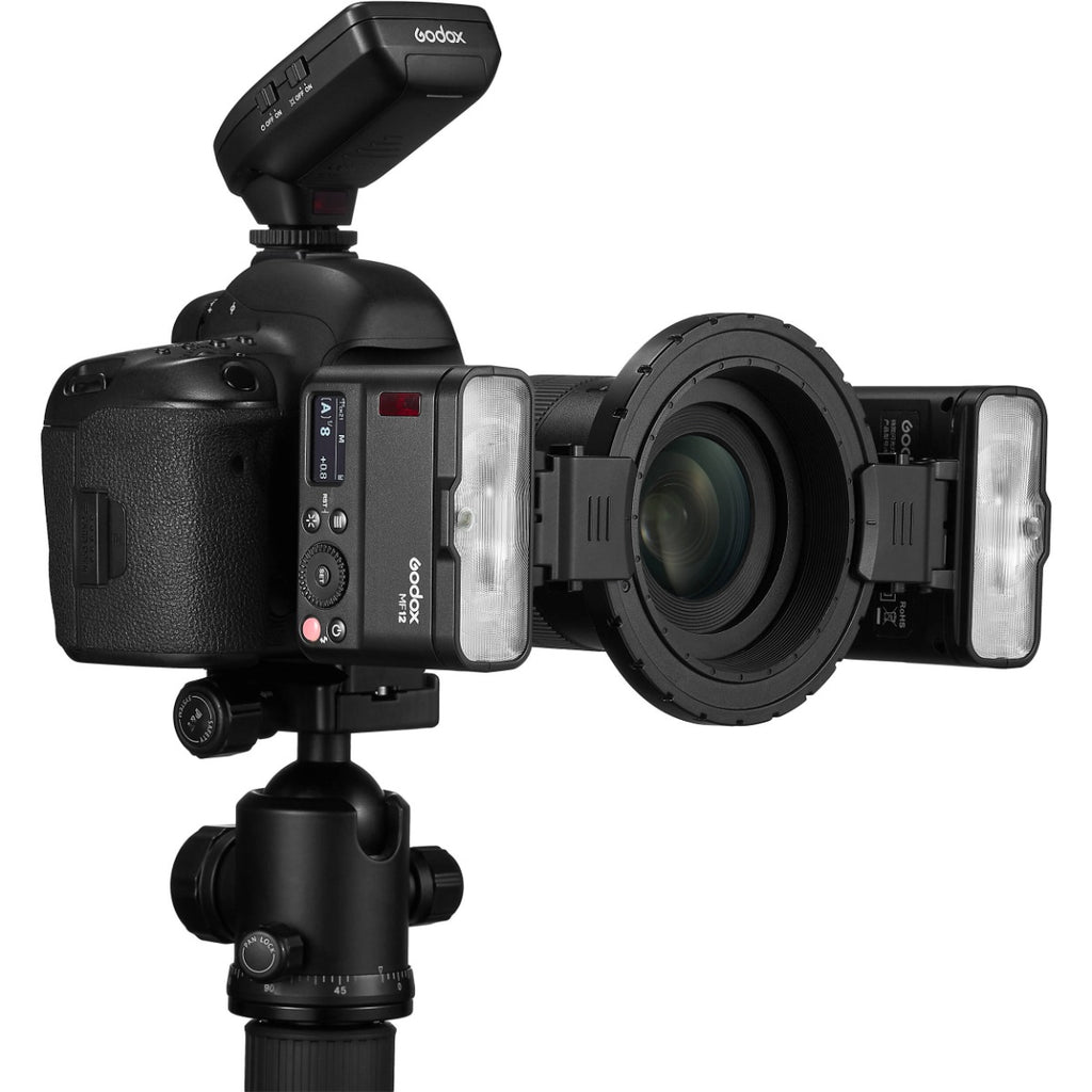  Godox MF12 Macro Flash 2 Light Kit 