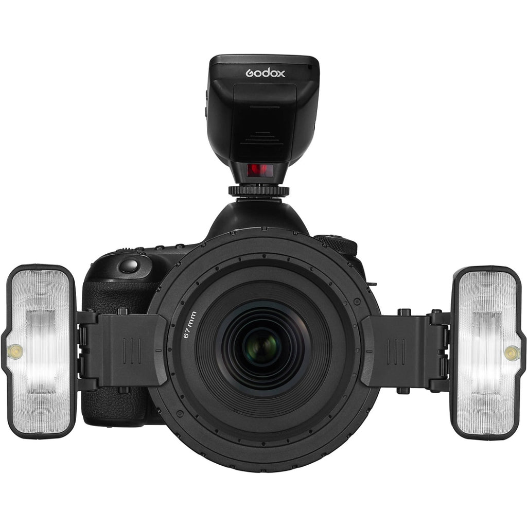  Godox MF12 Macro Flash 2 Light Kit 