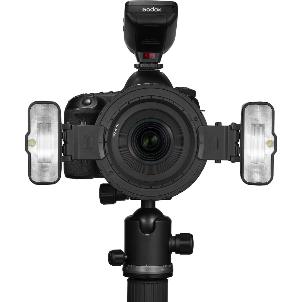  Godox MF12 Macro Flash 2 Light Kit 