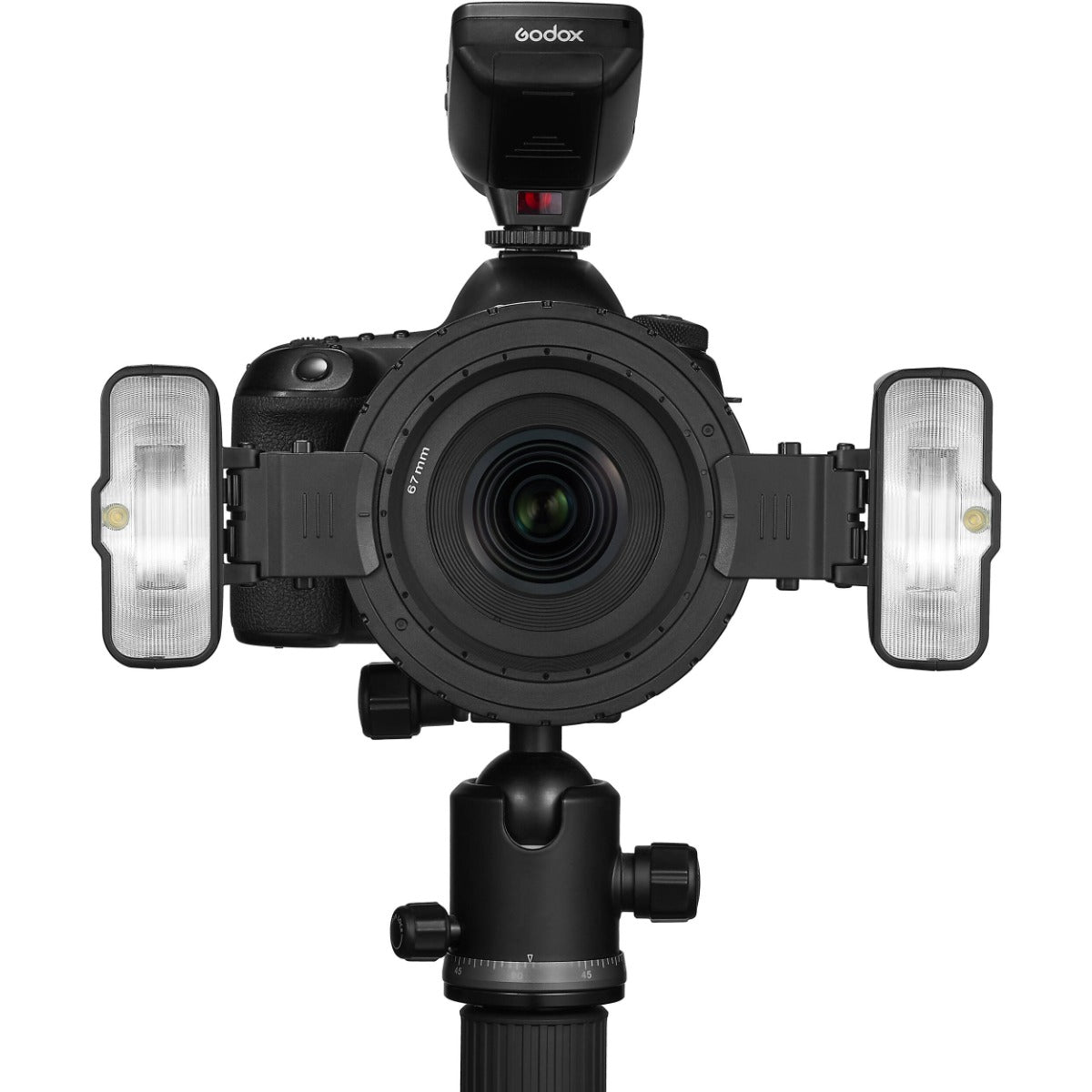 Godox MF12 Macro Flash 2 Light Kit 