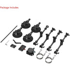 SmallRig All-in-One 4-Arm Suction Cup Camera Mount Kit for Vehicle Shooting SC-15K