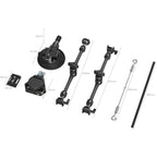 SmallRig All-in-One 4-Arm Suction Cup Camera Mount Kit for Vehicle Shooting SC-15K