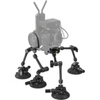 SmallRig All-in-One 4-Arm Suction Cup Camera Mount Kit for Vehicle Shooting SC-15K