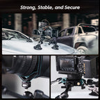 SmallRig All-in-One 4-Arm Suction Cup Camera Mount Kit for Vehicle Shooting SC-15K