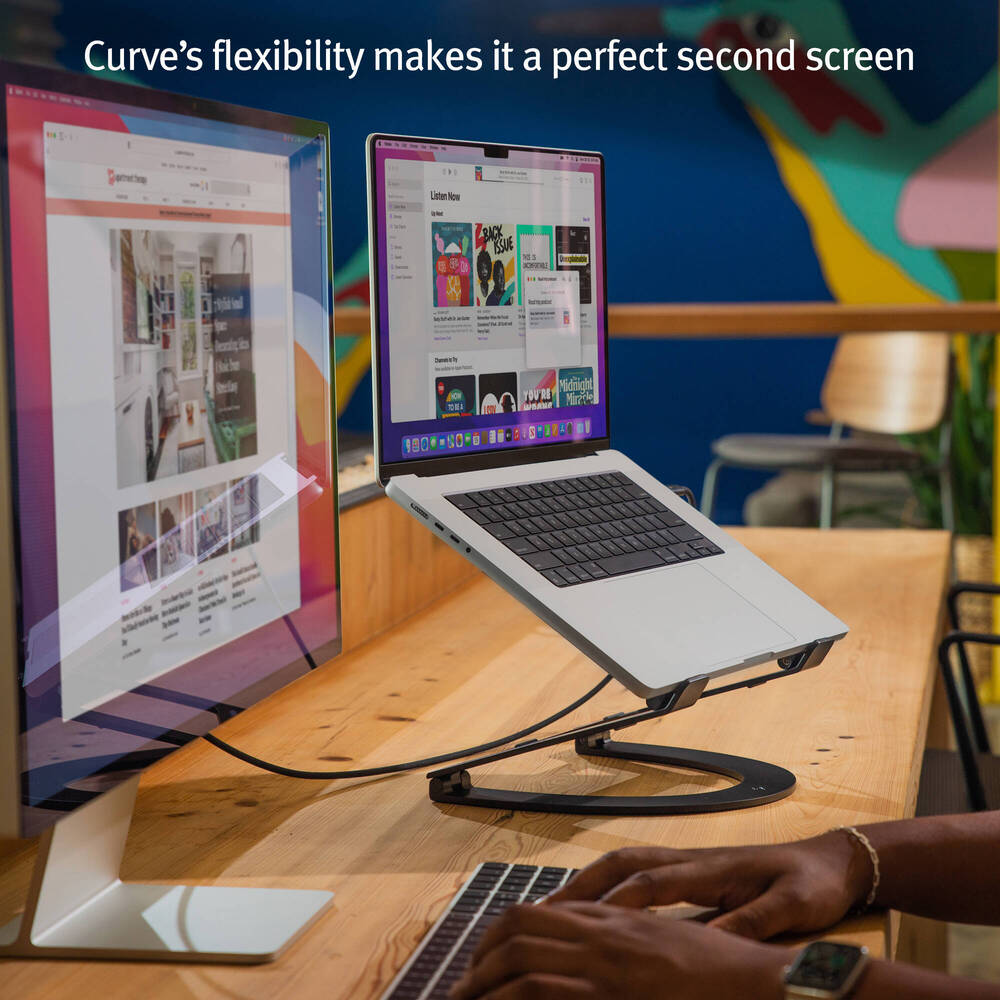 Twelve South Curve Flex for MacBook/Laptops (Black)