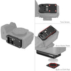 SmallRig Quick Release Mount Plate for AirTag MD4150