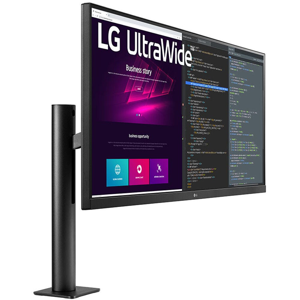 LG 34WN780-B 34" WQHD 75Hz IPS Ultrawide Monitor