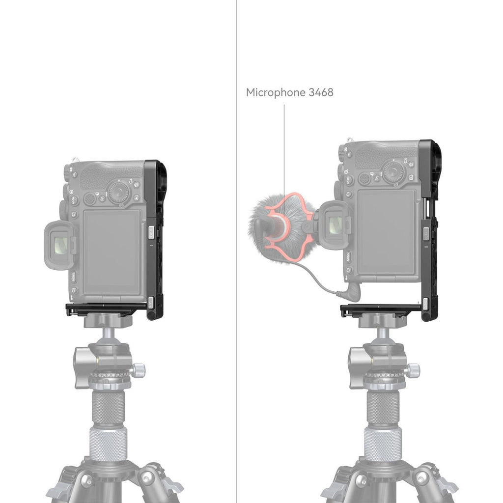 SmallRig Foldable L-Shape Mount Plate for Sony Alpha 7R V / Alpha 7 IV / Alpha 7S III 