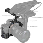 SmallRig "Rhinoceros" Basic Cage Kit for Sony Alpha 7R V / Alpha 7 IV / Alpha 7S III 3708