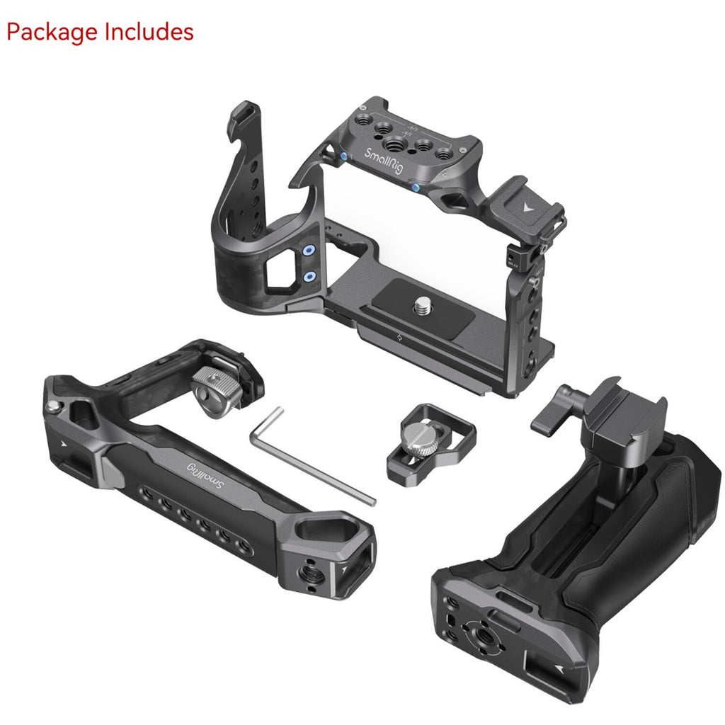 SmallRig "Rhinoceros" Advanced Cage Kit for Sony Alpha 7R V / Alpha 7 IV / Alpha 7S III 3710